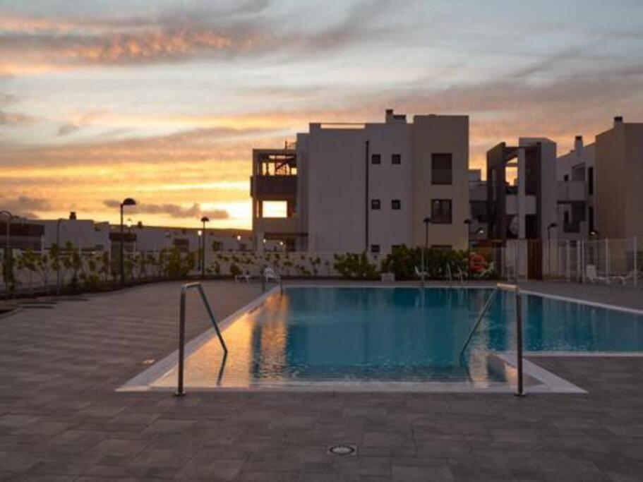 Apartment Sunny Luxury With Two Great Sunny - Level Terraces, Two Swimming Pools, In A New Complex Pueblo Majorero, Close To Fuerteventura Golf Club, Next To The , Atlantico Shopping Mall And Casino In *