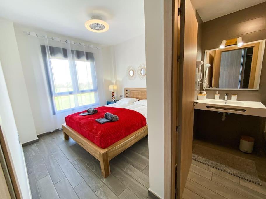 Apartment Sunny Luxury With Two Great Sunny - Level Terraces, Two Swimming Pools, In A New Complex Pueblo Majorero, Close To Fuerteventura Golf Club, Next To The , Atlantico Shopping Mall And Casino In *