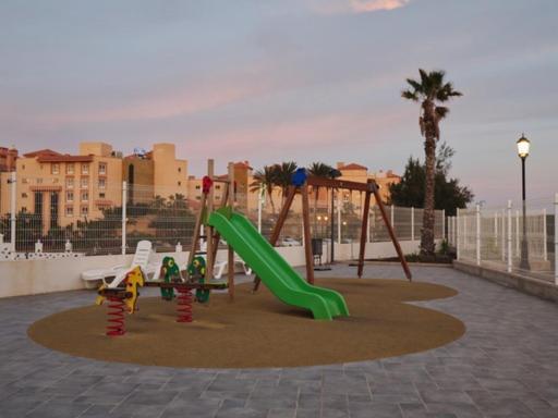 Apartment Sunny Luxury With Two Great Sunny - Level Terraces, Two Swimming Pools, In A New Complex Pueblo Majorero, Close To Fuerteventura Golf Club, Next To The , Atlantico Shopping Mall And Casino In Caleta De Fuste